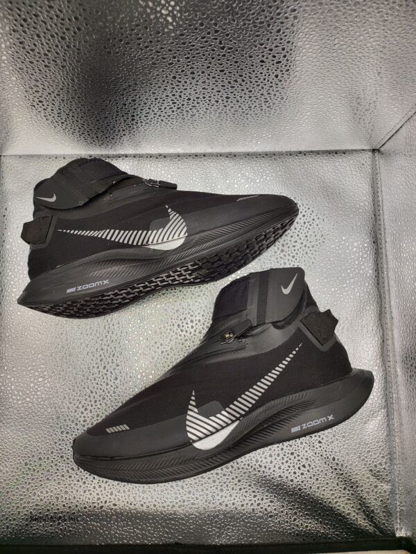 Nike Zoom Pegasus Turbo Shield "Black & Metallic Silver" - Image 4
