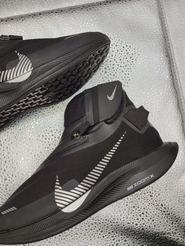 Nike Zoom Pegasus Turbo Shield "Black & Metallic Silver" - Image 3