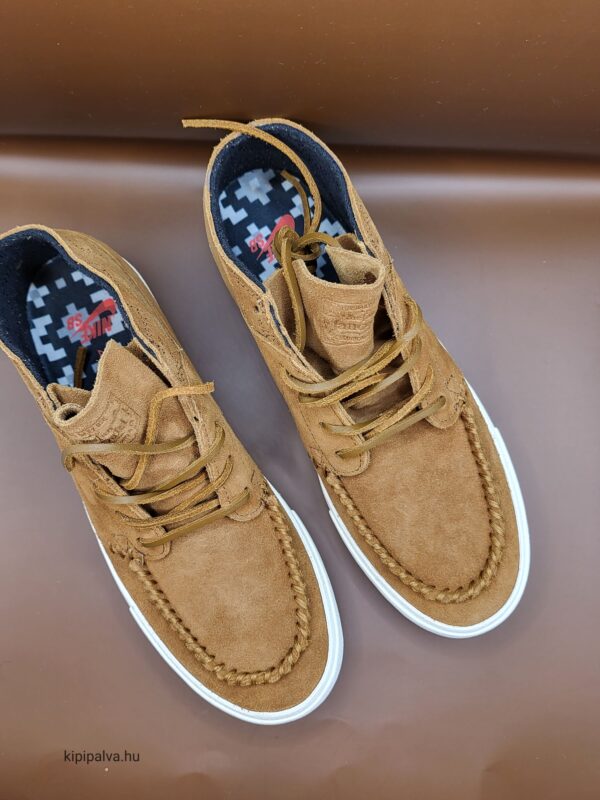 Nike Zoom Stefan Janoski Mid Crafted SB 'Light British Tan' - Image 7