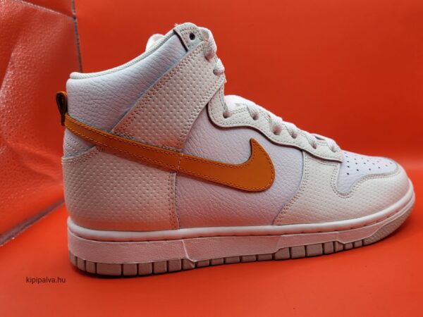 Nike Dunk High "White/ MagmaOrange" - Image 8