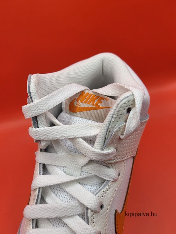 Nike Dunk High "White/ MagmaOrange" - Image 5