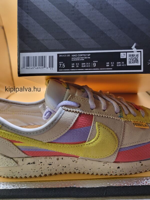 Nike Cortez SP x Union LA "Lemon Frost" - Image 2