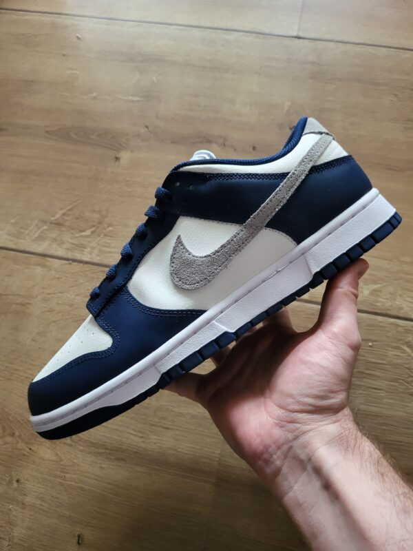Nike Dunk Low "Summit White & Midnight Navy"