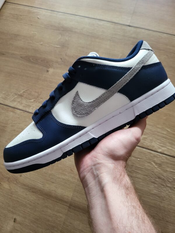 Nike Dunk Low "Summit White & Midnight Navy" - Image 8