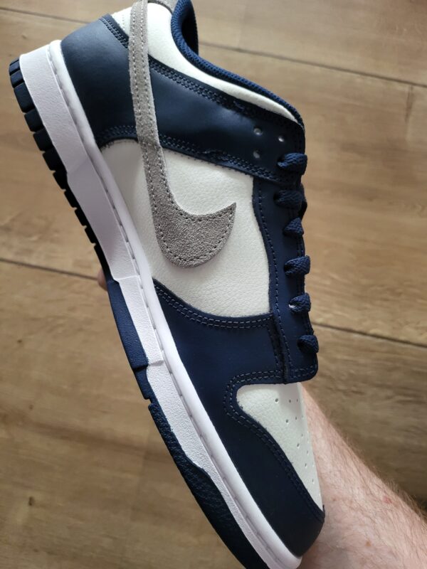 Nike Dunk Low "Summit White & Midnight Navy" - Image 9