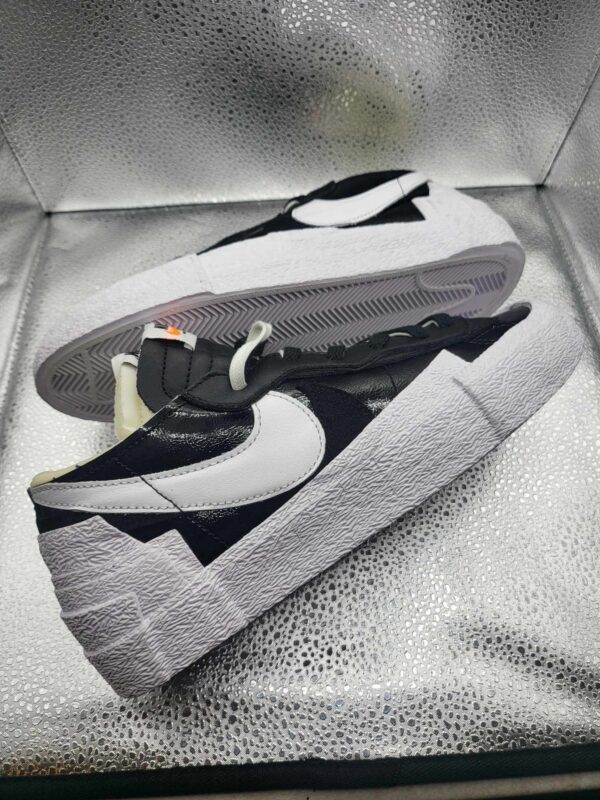 Sacai x Nike Blazer Low  'Black Patent'