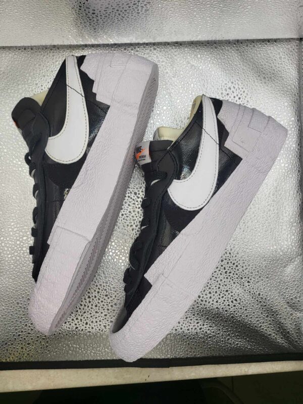 Sacai x Nike Blazer Low  'Black Patent' - Image 11
