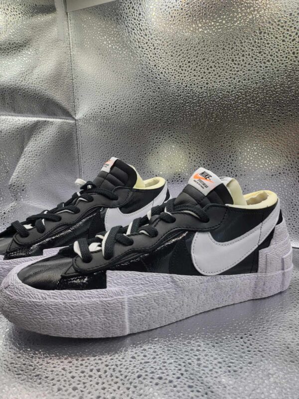 Sacai x Nike Blazer Low  'Black Patent' - Image 9