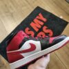 Air Jordan 1 Mid "Alternate Bred Toe" - Image 7