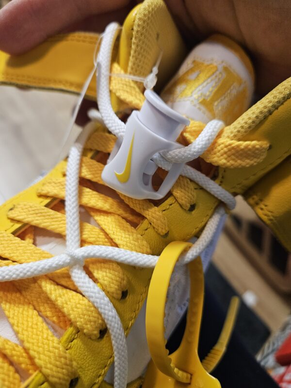 Nike Air Force 1 Mid X Off White SP LTHR "Varsity Maize" - Image 4
