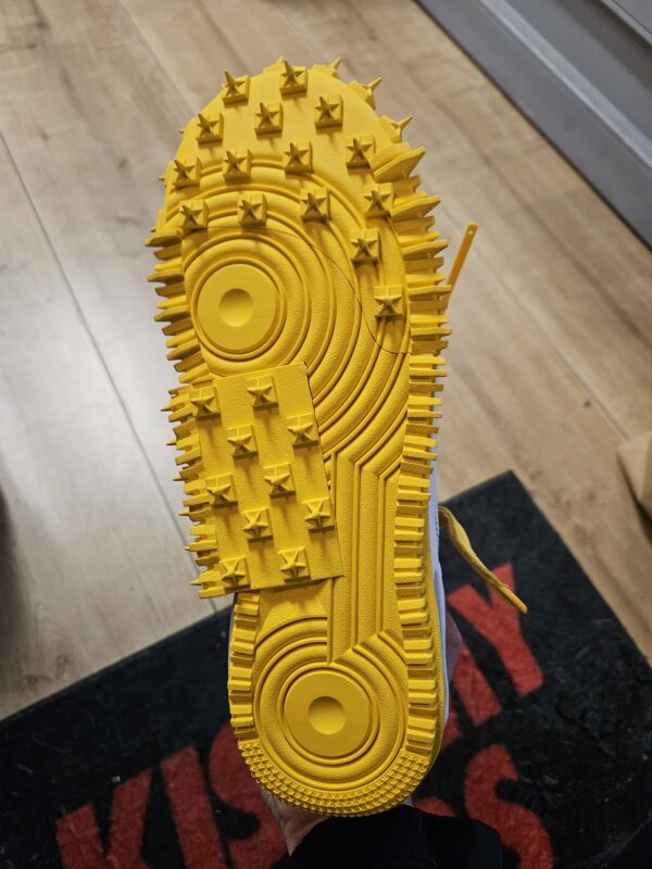 Nike Air Force 1 Mid X Off White SP LTHR "Varsity Maize" - Image 10