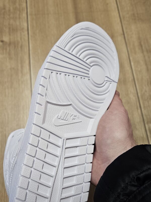 Air Jordan 1 Mid "Triple White" - Image 11