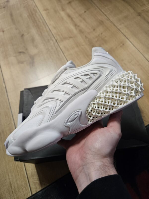 ADIDAS 4D KRAZED - Ftw White/ Ftw White/ Ftw White - - Image 9